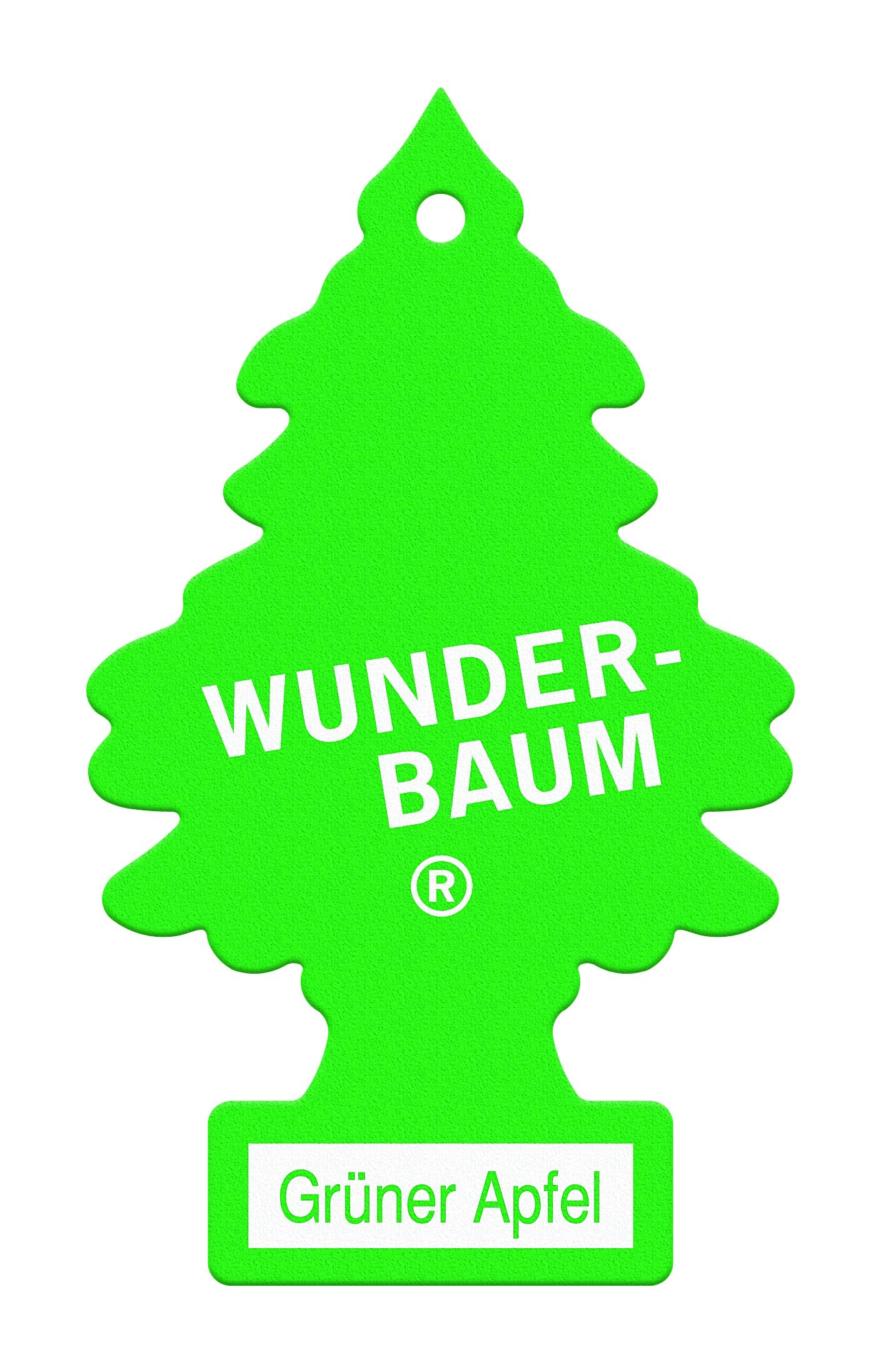 WUNDER-BAUM Auto-Lufterfrischer Grüner Apfel für 1€ (-46%)