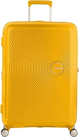 American Tourister Soundbox Spinner erweiterbar S golden yellow für 68€ (-15%)