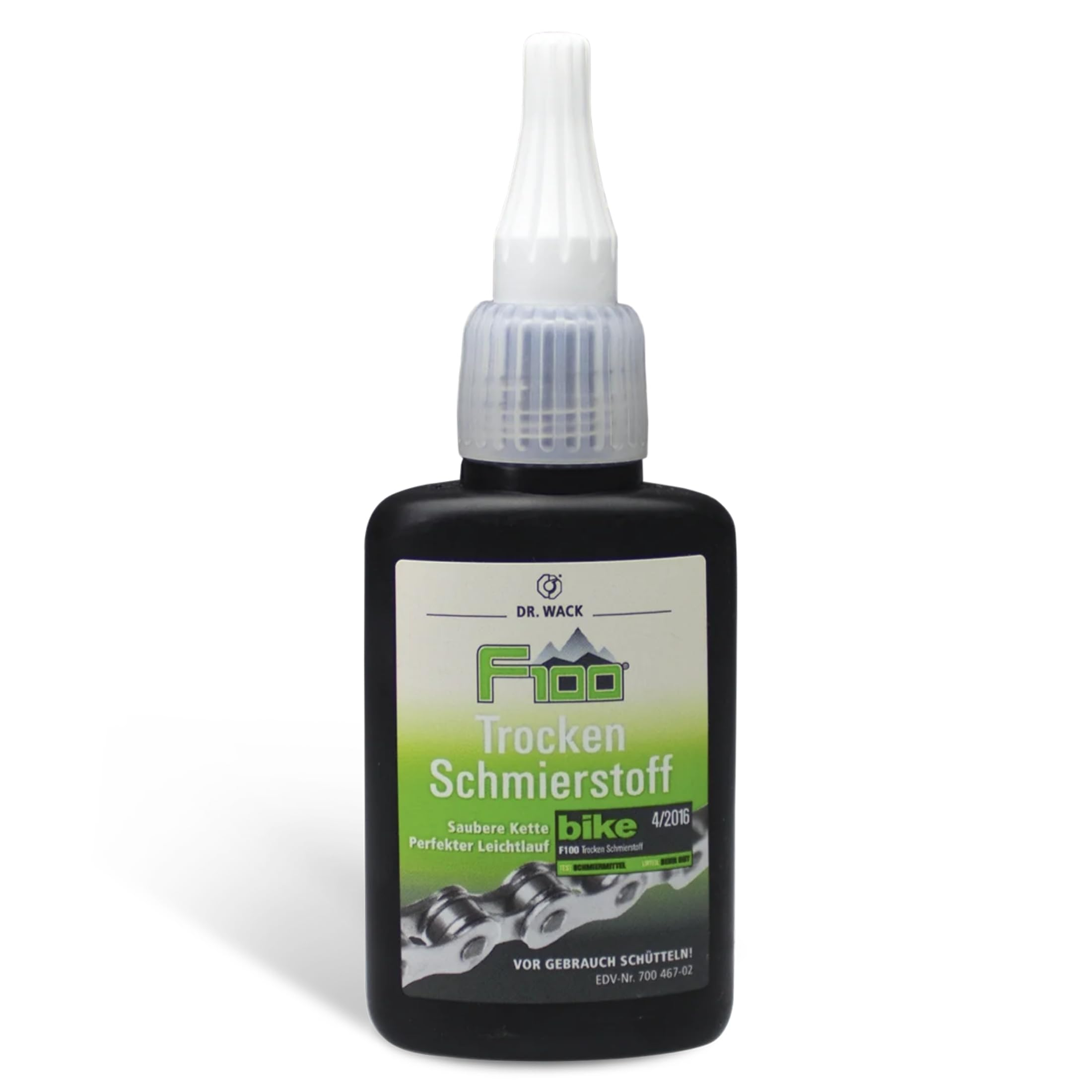 Dr. Wack F100 Fahrrad-Trockenschmierstoff / Kettenöl (50 ml) für 7€ (-27%)
