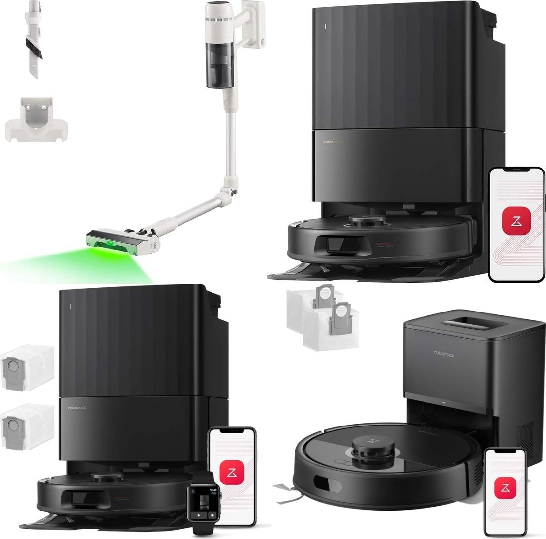 Roborock Sammeldeal: Verschiedene Staubsauger / Saugroboter im Angebot bei Amazon | z.B. Roborock H60 Akku Staubsauger für 100€ (-12%)