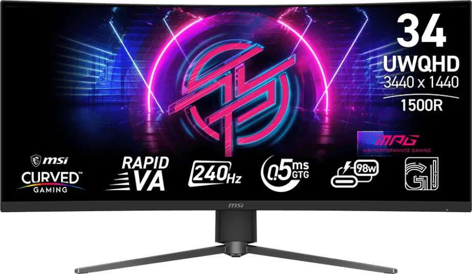 MSI MPG 346CQRF X24, 34″ für 349€ (-10%)