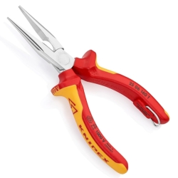 KNIPEX VDE Radiozange 160mm (Isoliert, Verchromt, Flachrundzange) für 23€ (-36%)