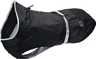 Hunter Uppsala Rain Hunde-Regenmantel, mit reflektierenden Streifen, 35, schwarz für 10€ (-30%)