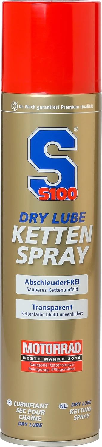 Dr. Wack S100 Kettenspray Dry Lube 400ml für 16€ (-6%)