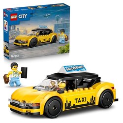 LEGO City Gelbes Taxi (60487, 122 Teile, 2 Minifiguren)