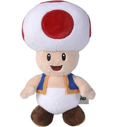 Nintendo Super Mario Plüsch Toad