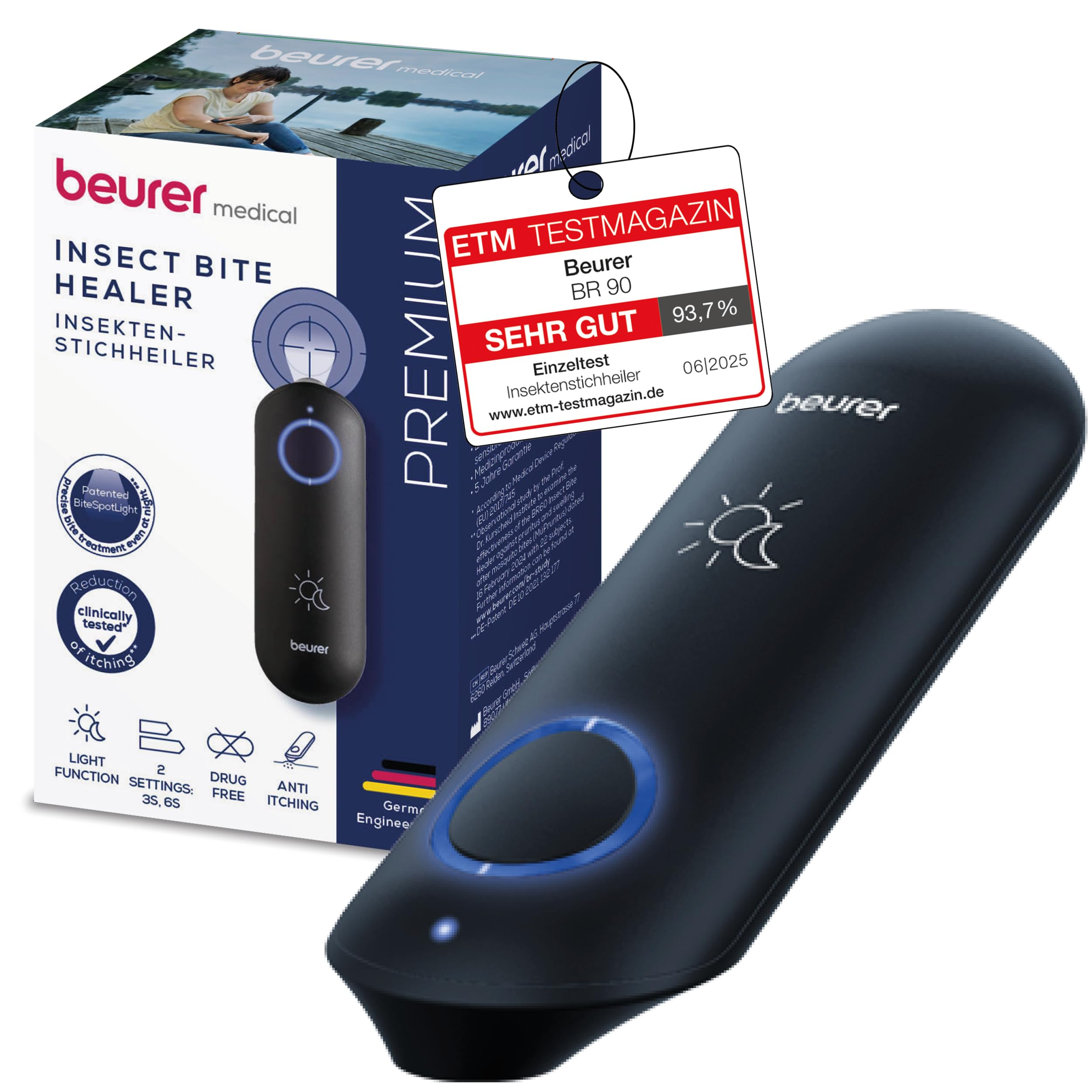 Beurer BiteX Day&Night Insektenstichheiler BR 90 für 20€ (-23%)