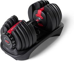 Bowflex SelectTech 552i Systemhantel (2-24 kg, ersetzt 15 Hanteln) für 199€ (-14%)