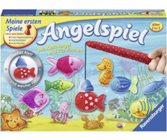 Ravensburger Angelspiel (Lernspiel ab 2 Jahren, inkl. Stoff-Angel & Filz-Fische) für 21€ (-16%)