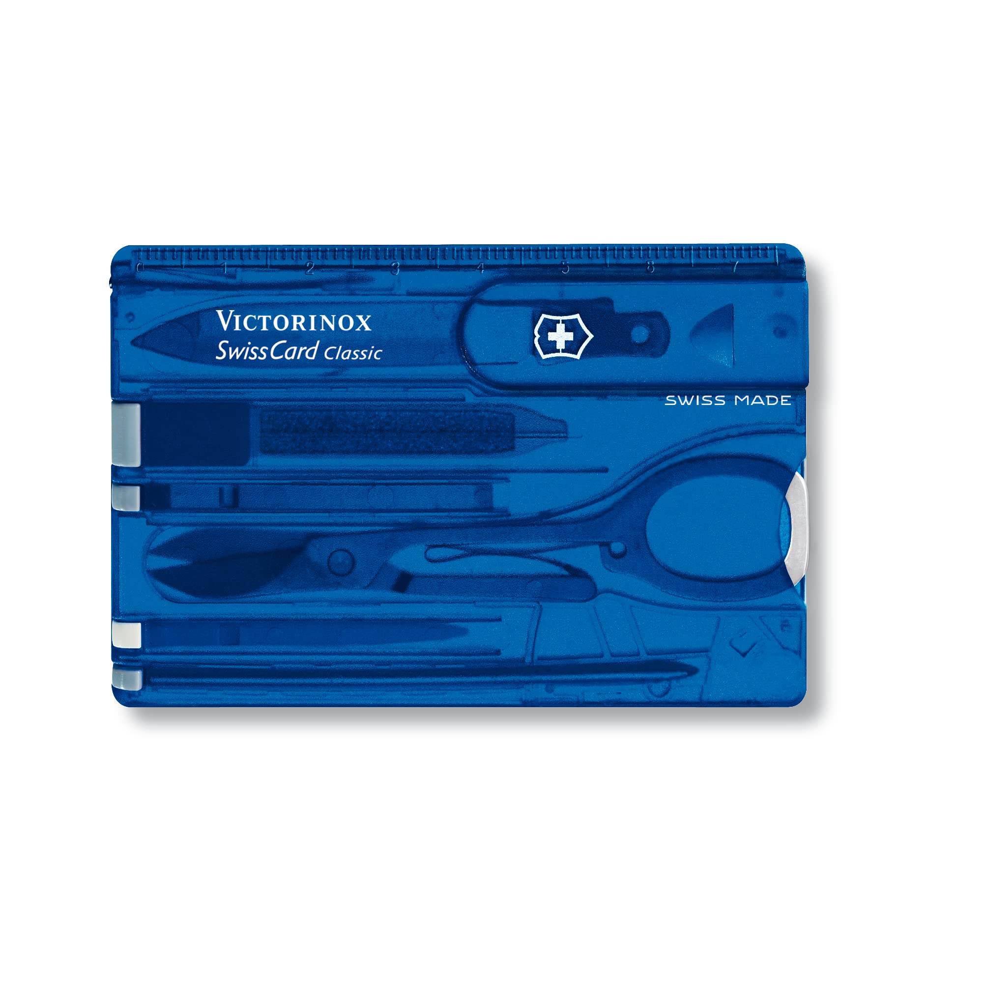Victorinox Multitool Card, Swiss Card Classic, Taschenmesser in Kreditkartenformat, Multitool-Werkzeug, 10 Funktionen für 14€ (-54%)