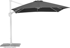 Schneider Sonnenschirm Rhodos Twist Bianco 3×3 m Anthrazit für 310€ (-13%)