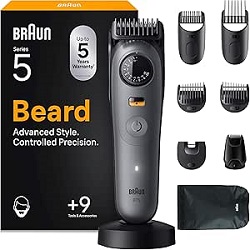 Braun Barttrimmer Series 5 (BT5565) inkl. 9 Aufsätzen für 63€ (-30%)