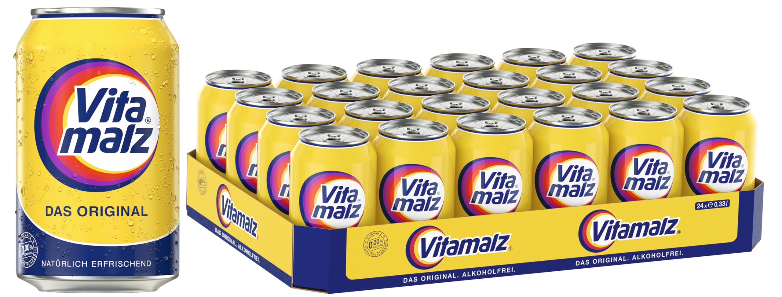 VITAMALZ – 24er Dosentray – 13,67€ im Spar-Abo für 14€ (-29%)
