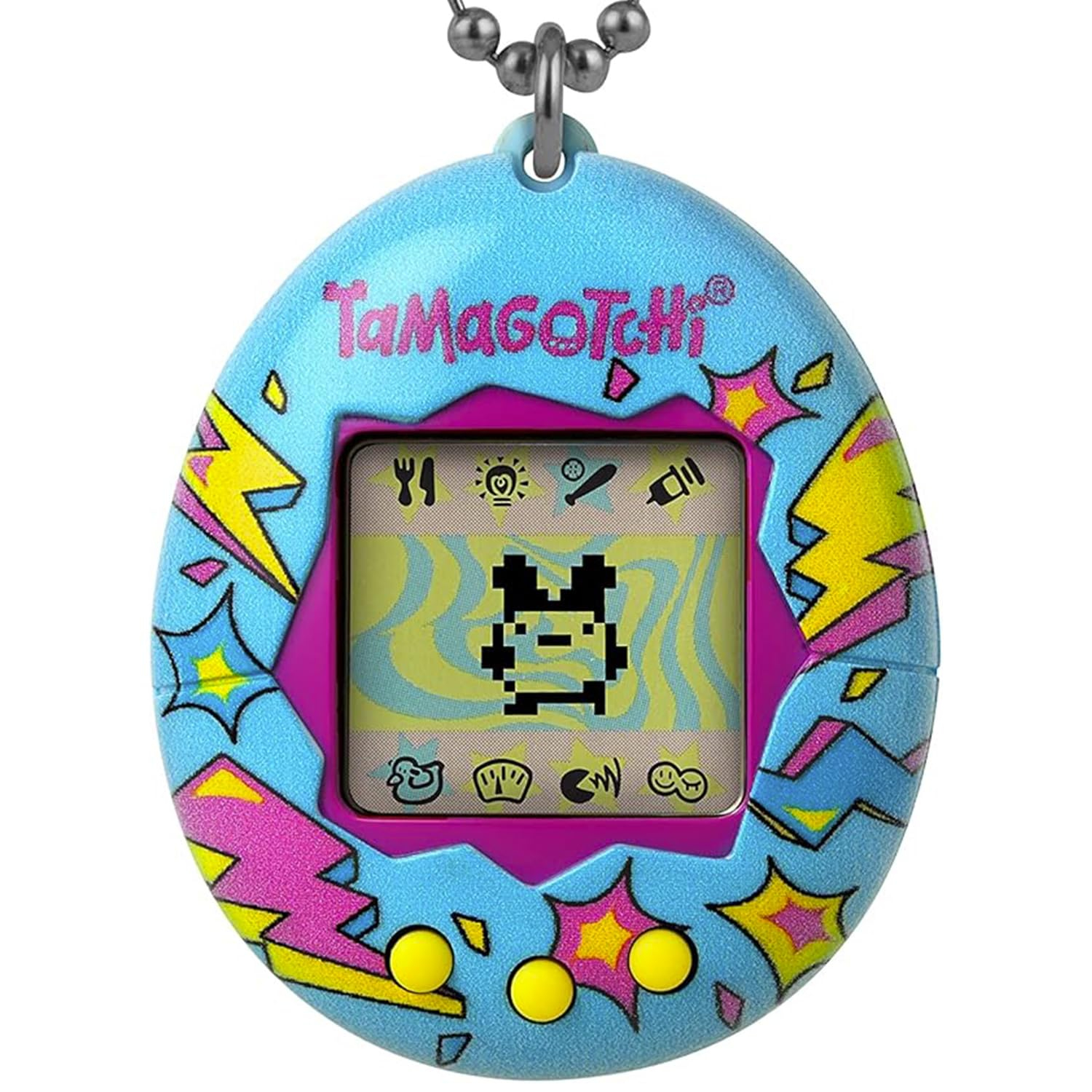 Tamagotchi Original – Bandai – Lightning – Elektronisches Virtuelles Haustier mit LCD‑Bildschirm auf Deutsch für 17€ (-32%)