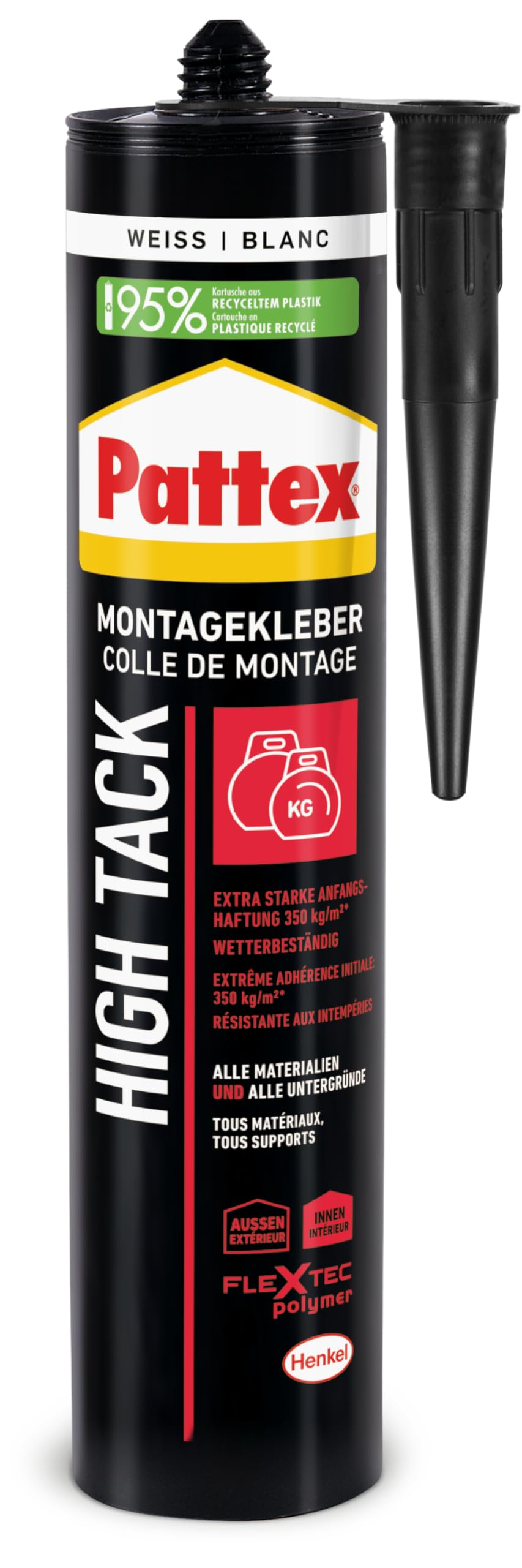 Pattex Montagekleber High Tack (511g Kartusche) – Spar-Abo für 6€ (-51%)