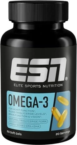 ESN Omega-3 Kapseln, 60 Stück für 13€ (-26%)