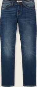 Tom Tailor Josh Regular Slim Jeans Jeans mid stone wash denim (Herren) für 20€ (-37%)