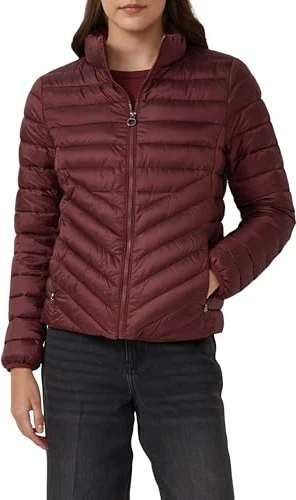 s.Oliver Packbare leichte Steppjacke mit Stehkragen Funktionsjacke bordeaux (Damen) für 31€ (-15%)