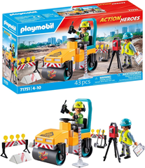 PLAYMOBIL Straßenbaustelle Spielset (71751) für 14€ (-20%)