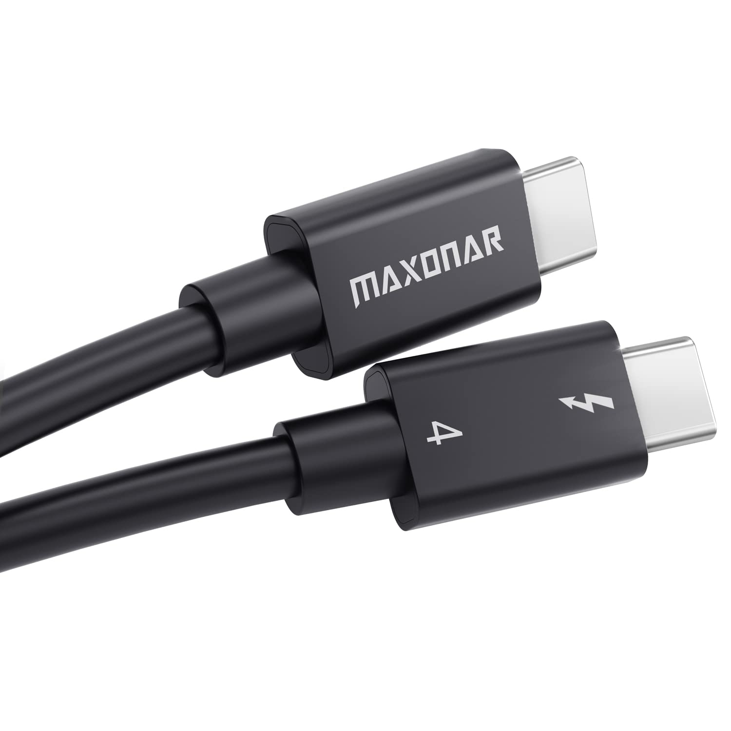 Thunderbolt 4 Kabel Maxonar [Intel Zertifiziert] TB4; 40Gbits, 1,0m ; 0,8m ebenfalls verfügbar ( Kunden) für 8€ (-47%)