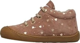 Naturino Cocoon Veloursleder Wollfutter powder pink (Junior) für 21€ (-27%)