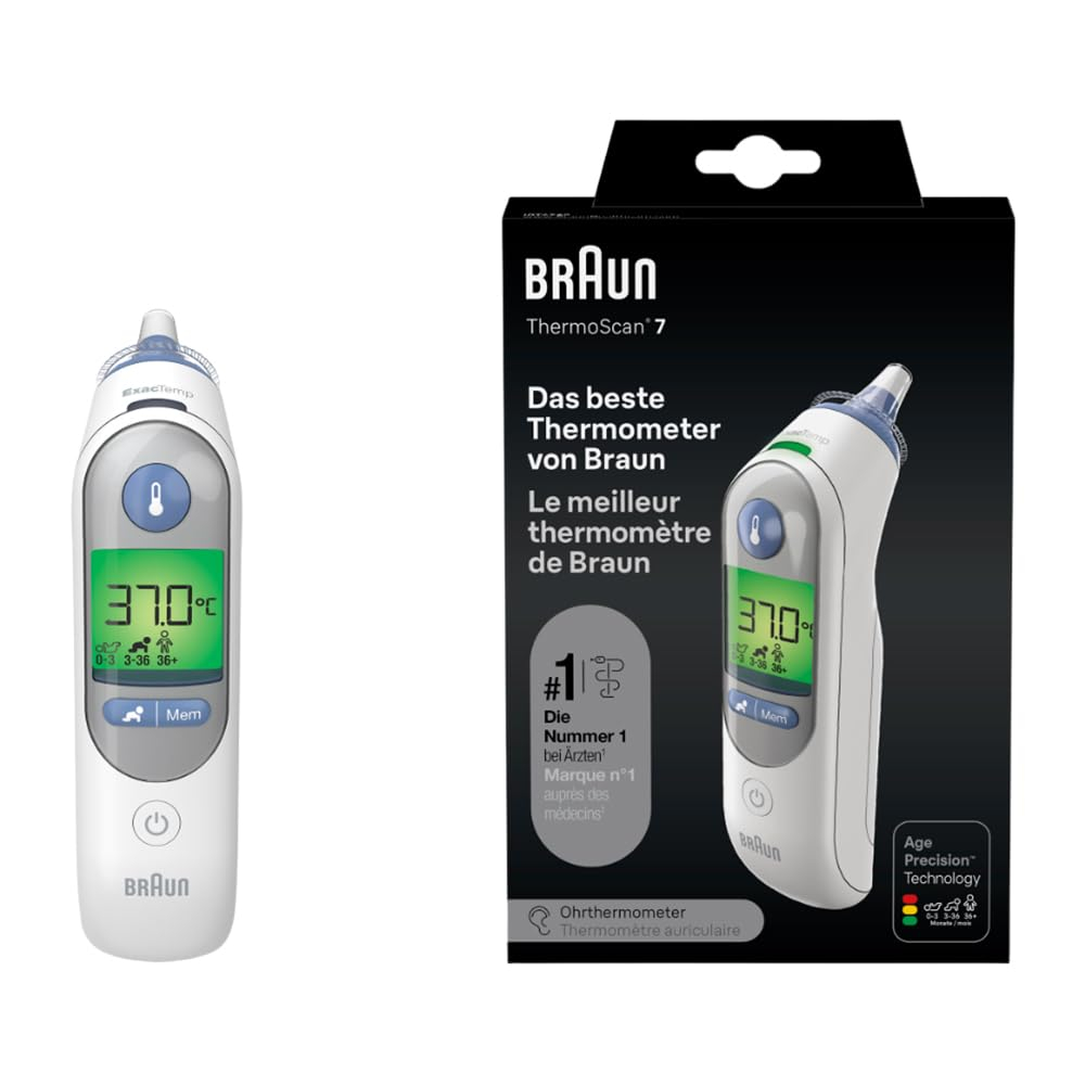 Der beste wo gibt: Braun ThermoScan 7 BRAIRT6520 Ohrthermometer für 35€ (-13%)