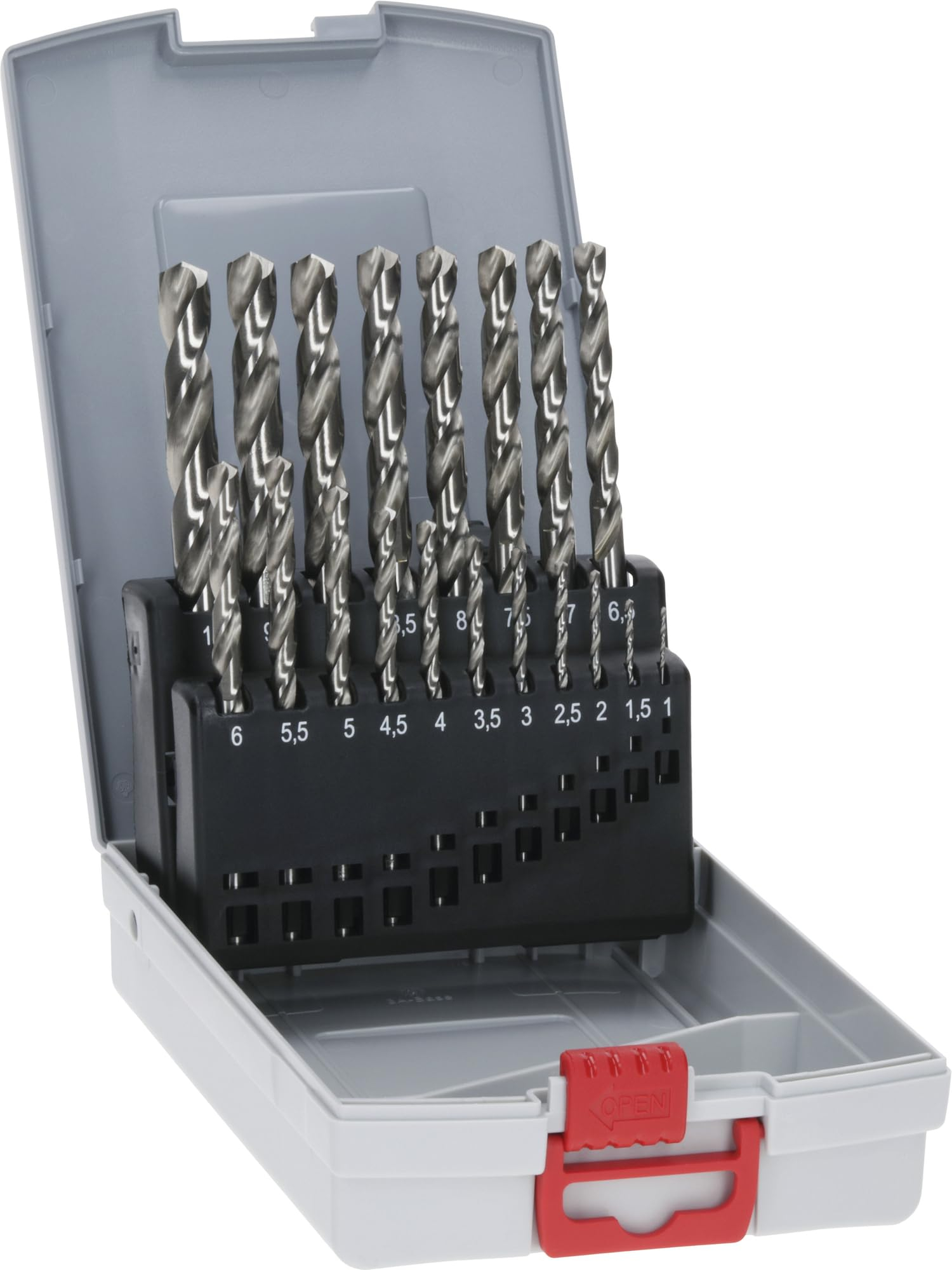 Bosch | Professional | HSS-G Spiralbohrer Set für Metall | 19-tlg. für 20€ (-11%)