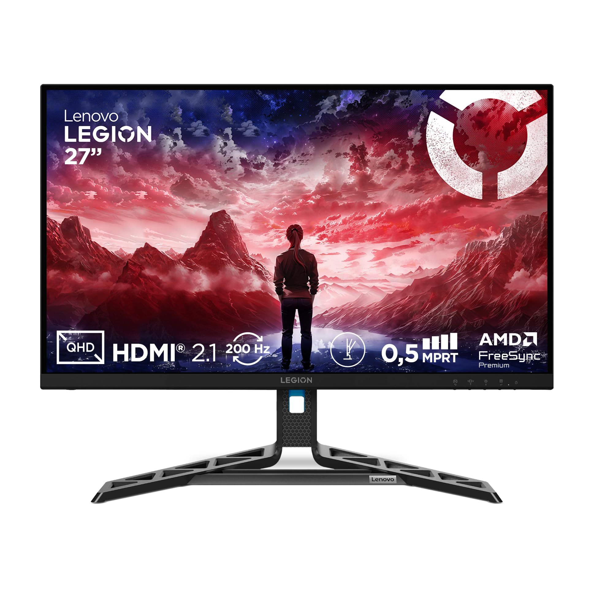 Lenovo Legion R27qe Gen 2 27″ QHD WLED Gaming Monitor mit 200 Hz, PS-Panel, 0.5ms Reaktionszeit für 151€ (-34%)