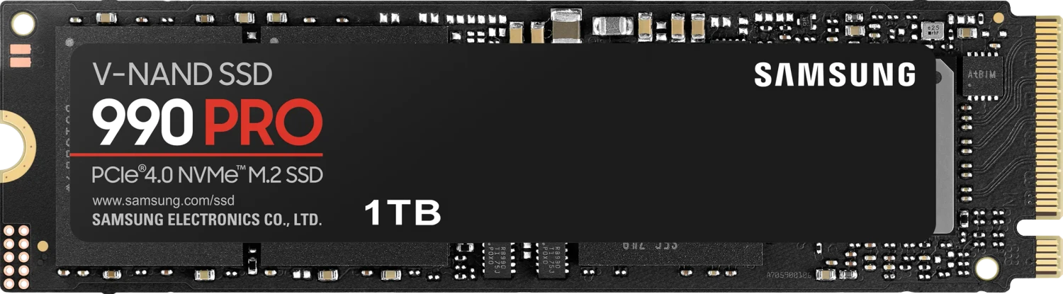 Samsung SSD 990 PRO 1TB, M.2 2280 / M-Key / PCIe 4.0 x4 für 170€ (-6%)