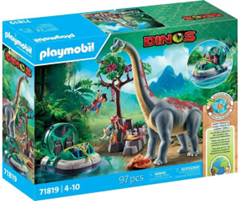 PLAYMOBIL Dinos (71819): Brachiosaurus-Begegnung & Hovercraft für 47€ (-22%)