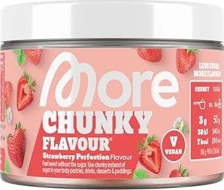 More Nutrition Chunky Flavour Strawberry Perfection 150g für 12€ (-15%)