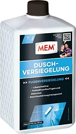 MEM Dusch-Versiegelung Fugenversiegelung delete, 1l für 17€ (-24%)