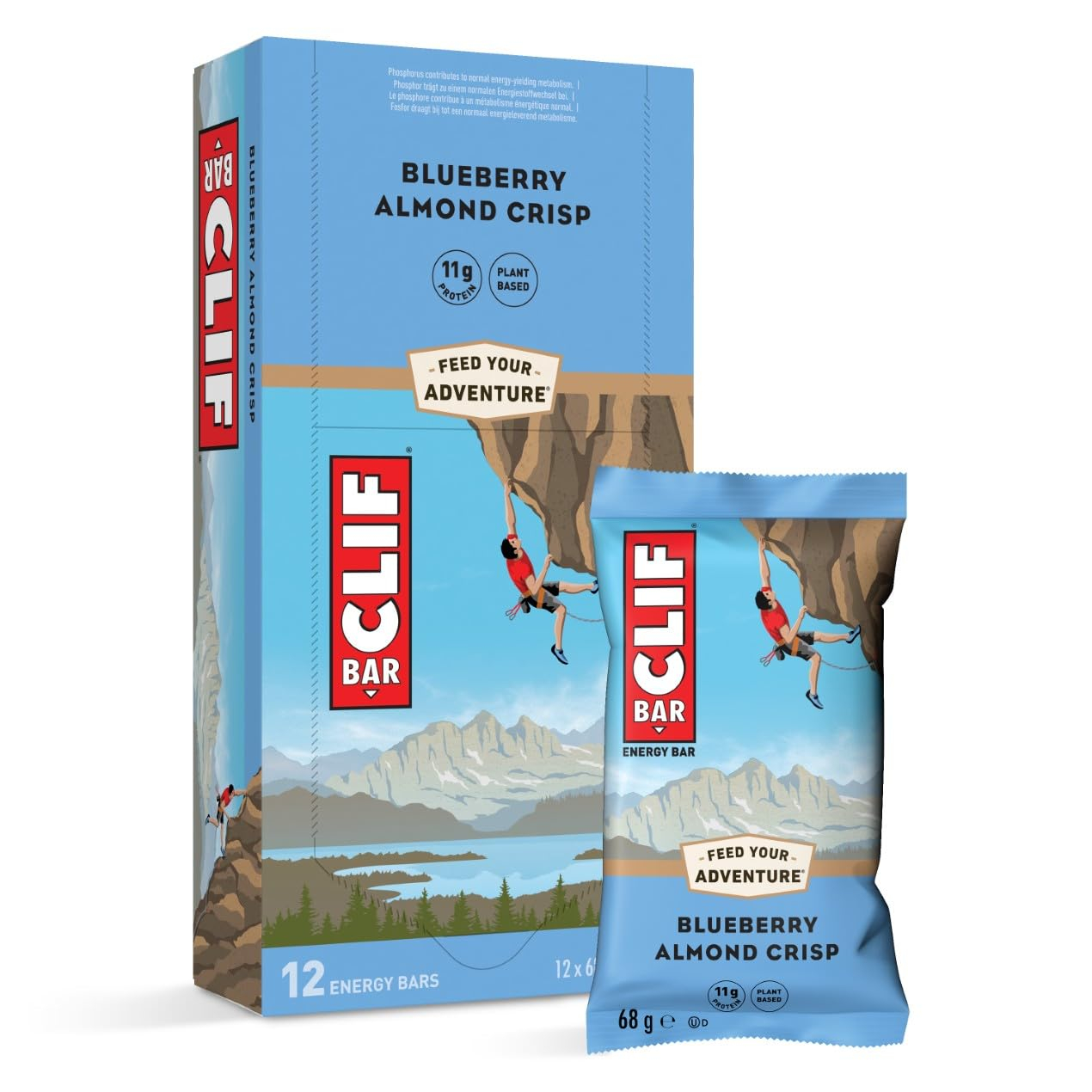 CLIF BAR Energieriegel Blueberry Almond Crisp /Riegel für 19€ (-30%)
