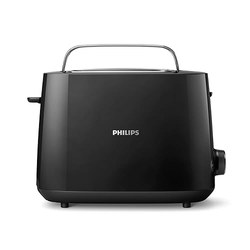 Philips Toaster HD2581/90 (2 Scheiben, 8 Stufen, Brötchenaufsatz)