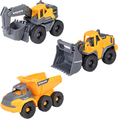 Dickie Toys Volvo Construction Set für 9€ (-36%)
