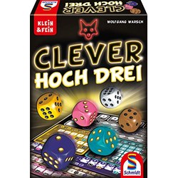 Schmidt Clever hoch Drei Würfelspiel
