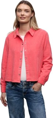 Street One Hemdbluse Hemd langarm striking coral (Damen) für 45€ (-7%)