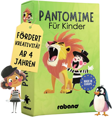 Pantomime-Lernspiel für Kinder (ab 4 Jahren) für 9€ (-37%)