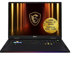 MSI Raider A18 HX Gaming-Laptop (18″ Mini-LED, RTX 5080, 64GB RAM) für 3419€ (-13%)
