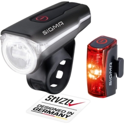 SIGMA LED Fahrradlicht Set AURA 60 und INFINITY für 40€ (-15%)