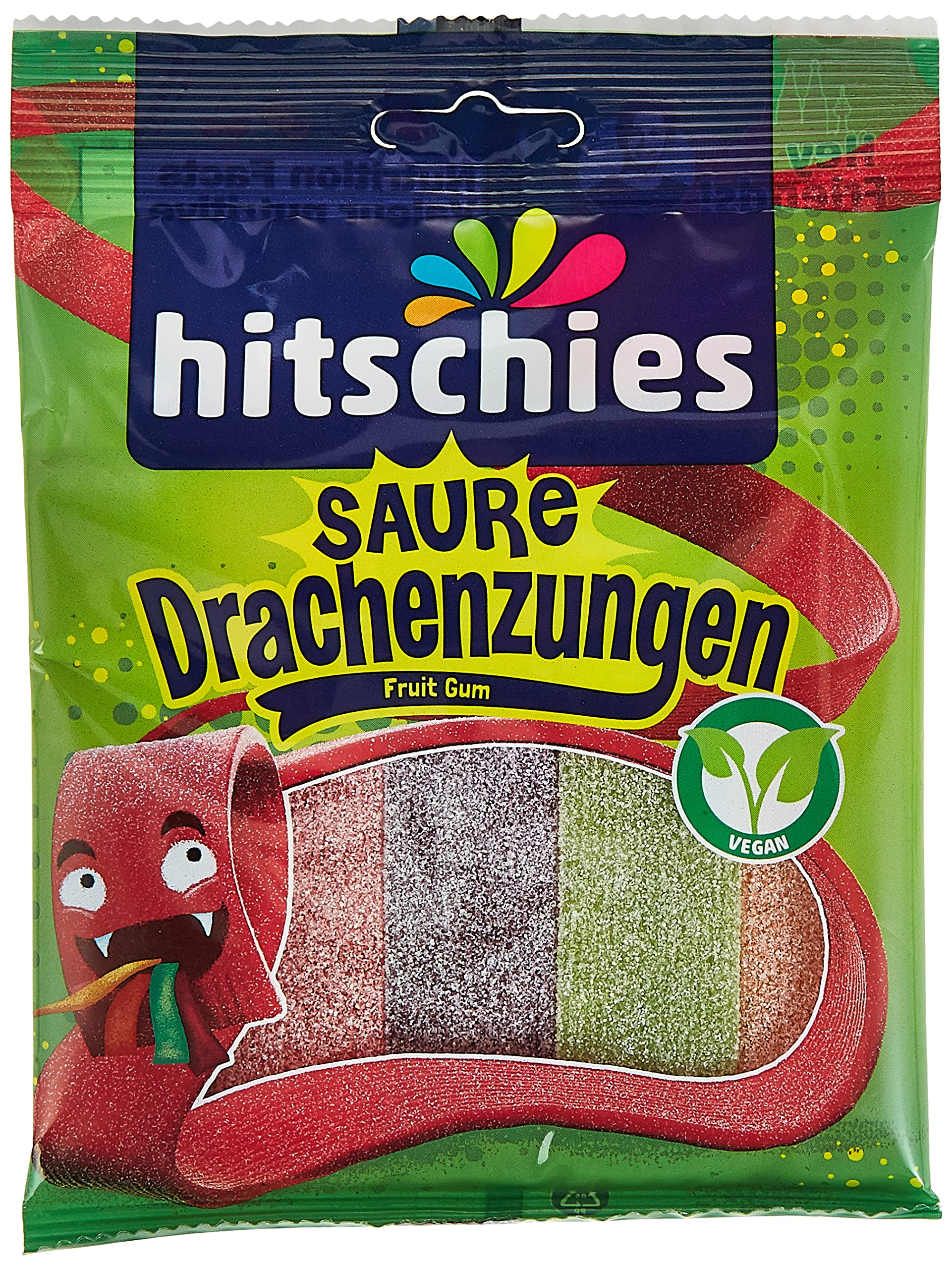 hitschies Saure Drachenzungen 125g und Bund oder Blau für 1€ (-30%)