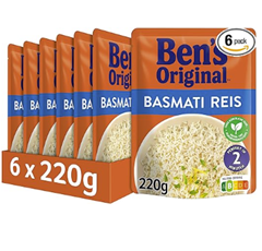BEN’S ORIGINAL Express Reis Basmati 6x220g im Spar-Abo