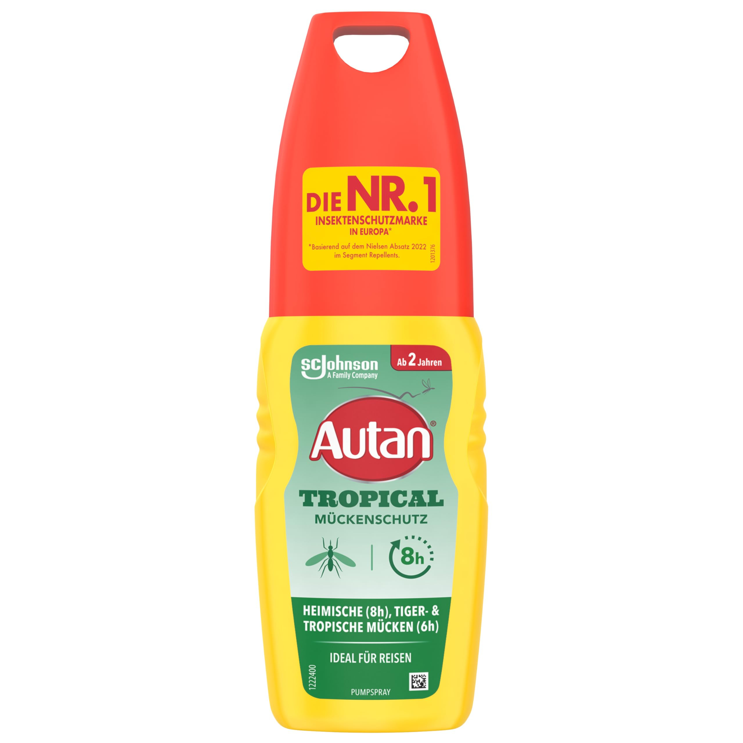 Mückenschutz – Autan Tropical Pumpspray (100 ml) für 5€ (-56%)