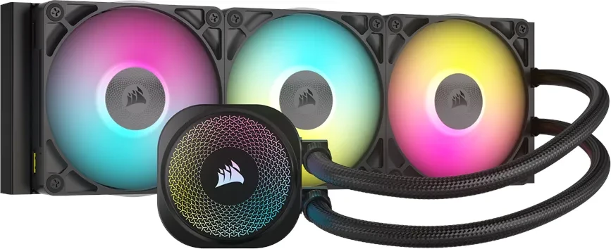 Corsair iCUE LINK Titan 360 RX RGB, schwarz für 145€ (-8%)
