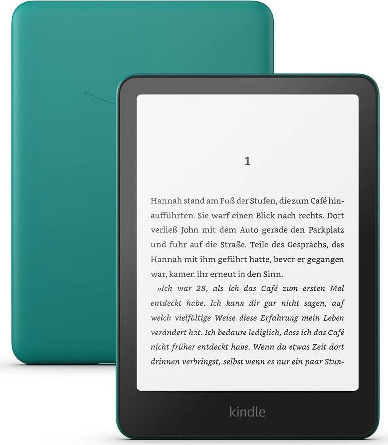 Amazon Kindle Paperwhite 12. Gen, grün, 16GB Flash, mit Werbung für 125€ (-13%)