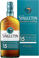 The Singleton of Dufftown 15 Jahre Single Malt Whisky (0,7l) für 34€ (-27%)