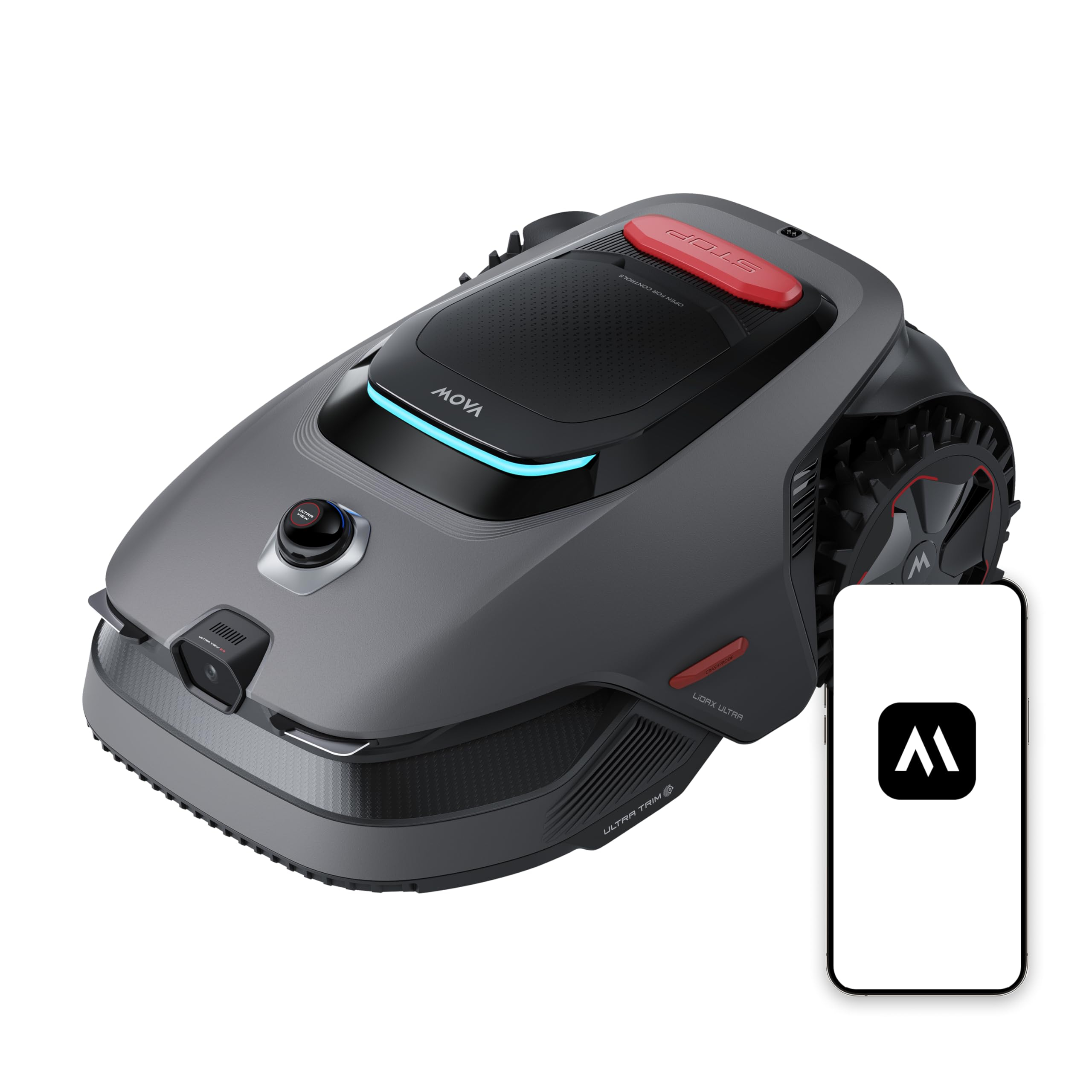 MOVA LiDAX Ultra 1600 Mähroboter ohne Begrenzungskabel mit 4G, 1600 m², ohne RTK & automatische Kartenerstellung für 957€ (-33%)