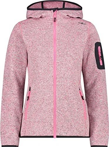 CMP Knit Tech Melange Fleece Jacke antracite (Damen) für 26€ (-7%)