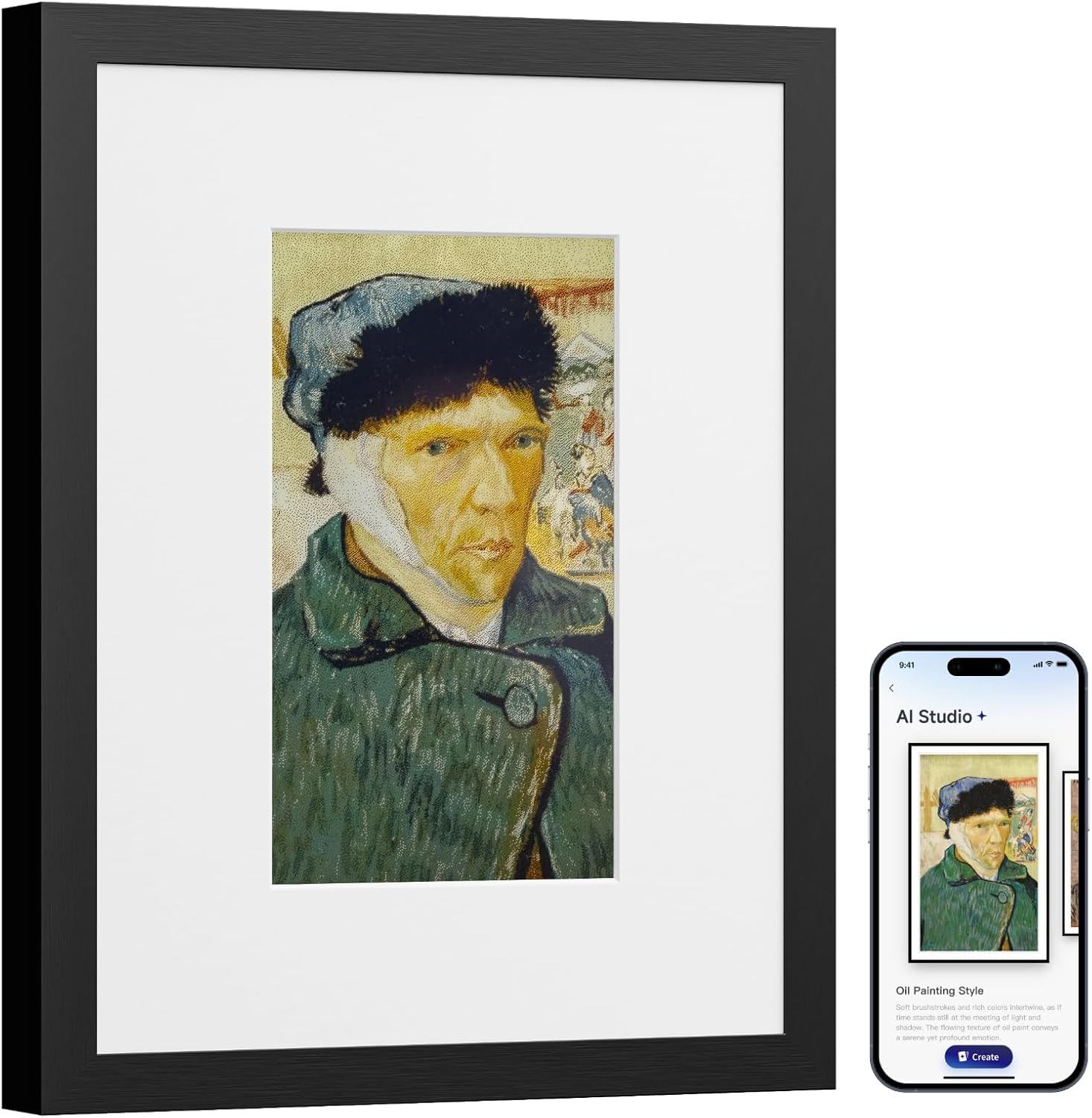 (Tipp) SwitchBot KI Art Frame 7.3“ – kabellos digitaler Bilderrahmen mit e-Ink und 2 Jahre Akku für 110€ (-18%)