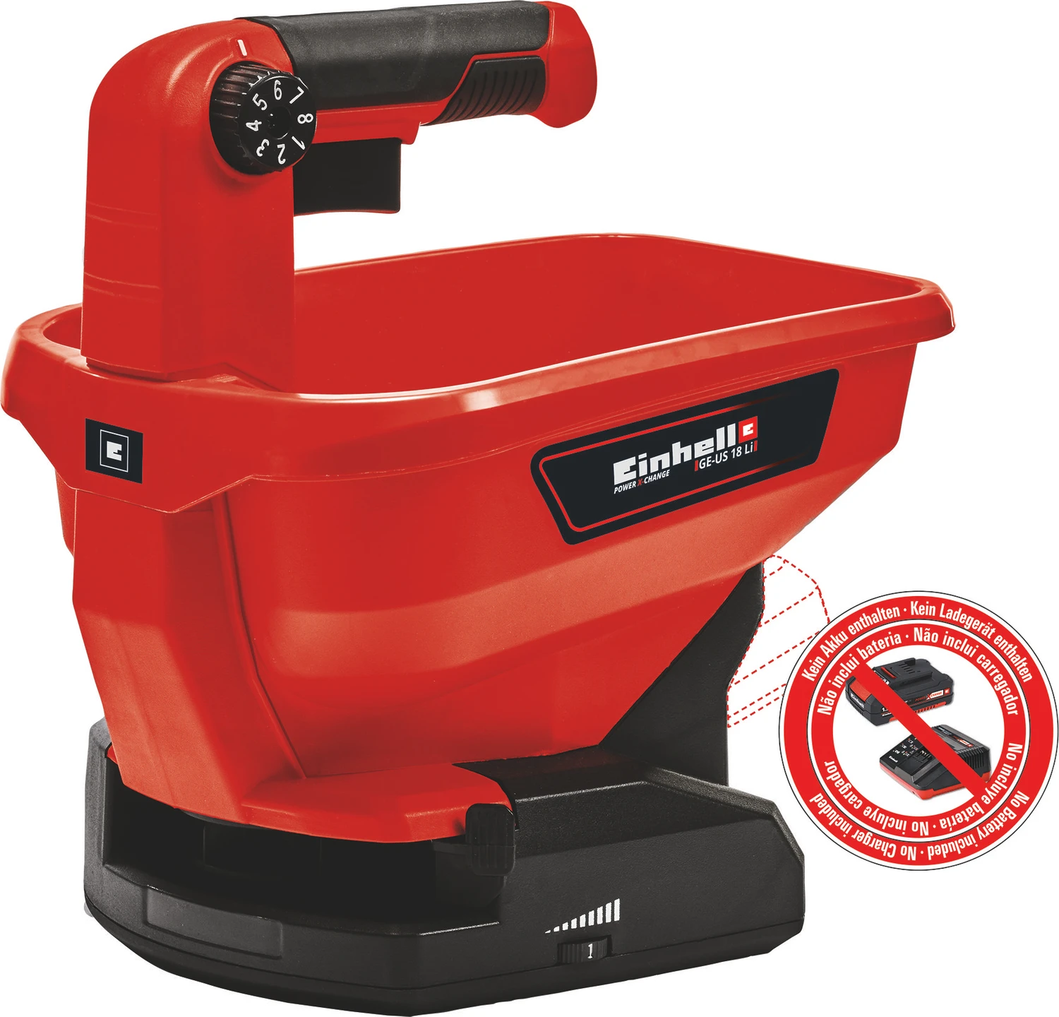 Einhell Expert GE-US 18 Li Akku-Handstreuer solo, 3.3l für 37€ (-6%)